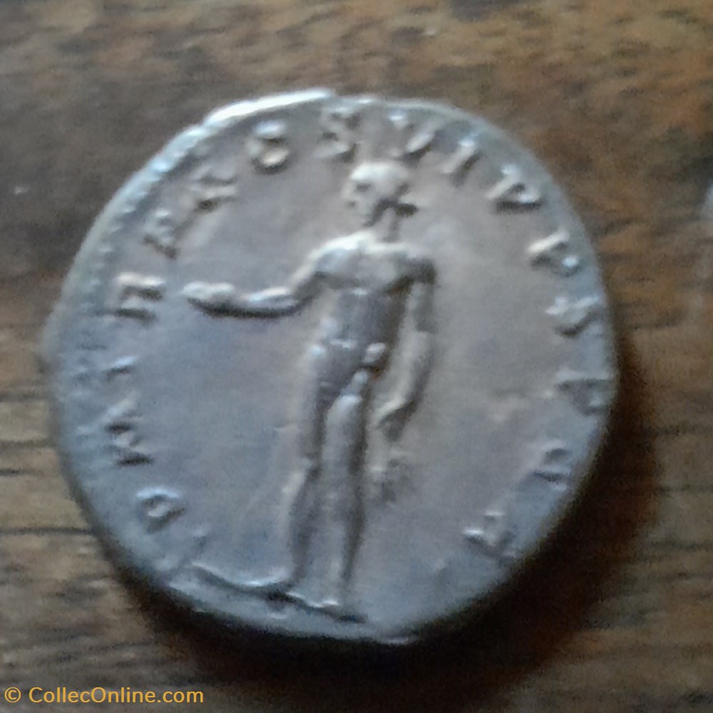 Trajan A/Buste laure a d R/ Genie debout a g D19 P2.54g RIC 347 C 276 monnaie antique av jc ap romaine republicaine imperiale trajan a buste laure a d r genie debout a g d19 p2 54g ric 347 c 276