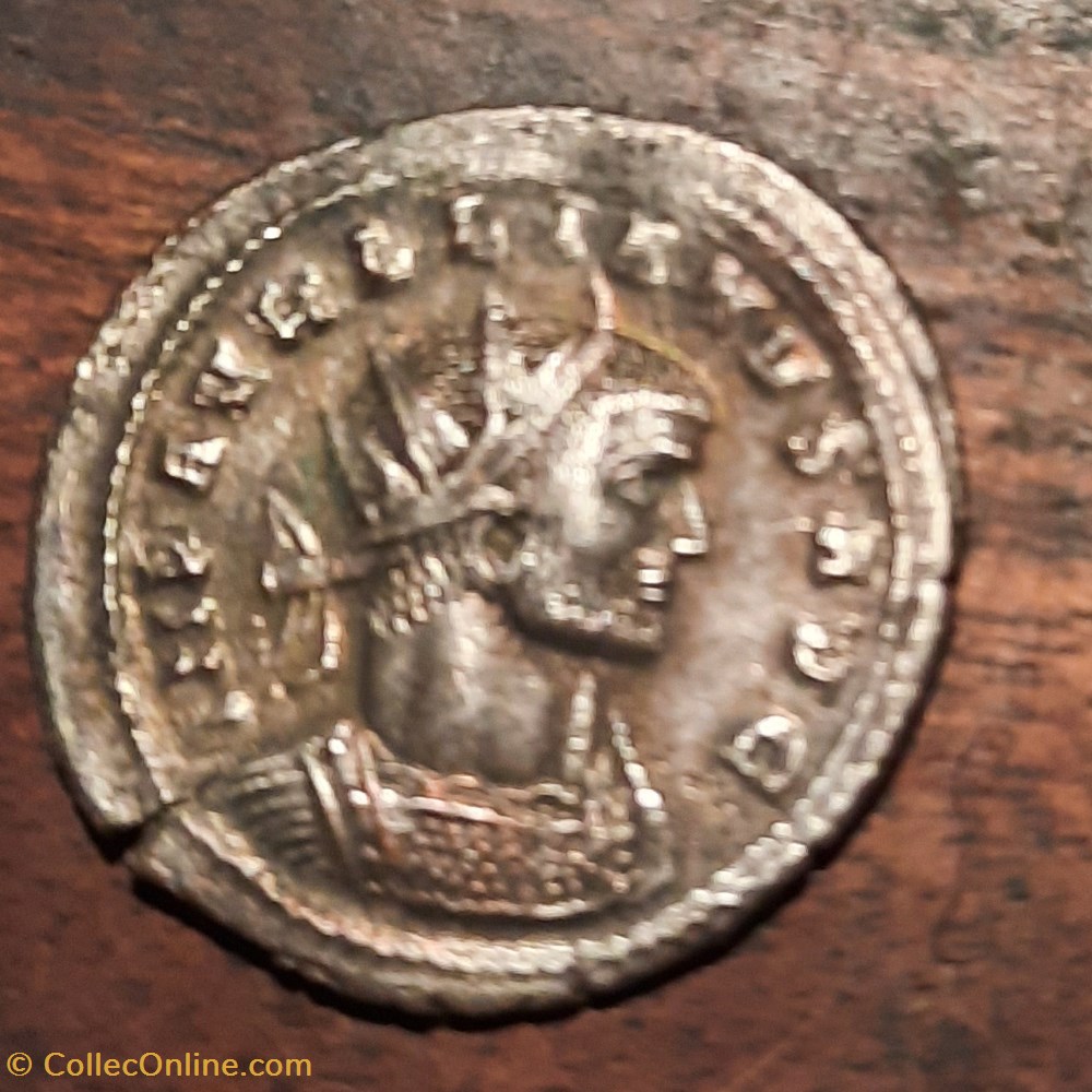 Aurelien +271-272 A/Tete radiee a g R/Aurelien a d, Jupiter a g D24.2 P3.66g RIC225 .C110 monnaie antique av jc ap romaine republicaine imperiale aurelien 271 272 a tete radiee a g r aurelien a d jupiter a g d24 2 p3 66g ric225 c110