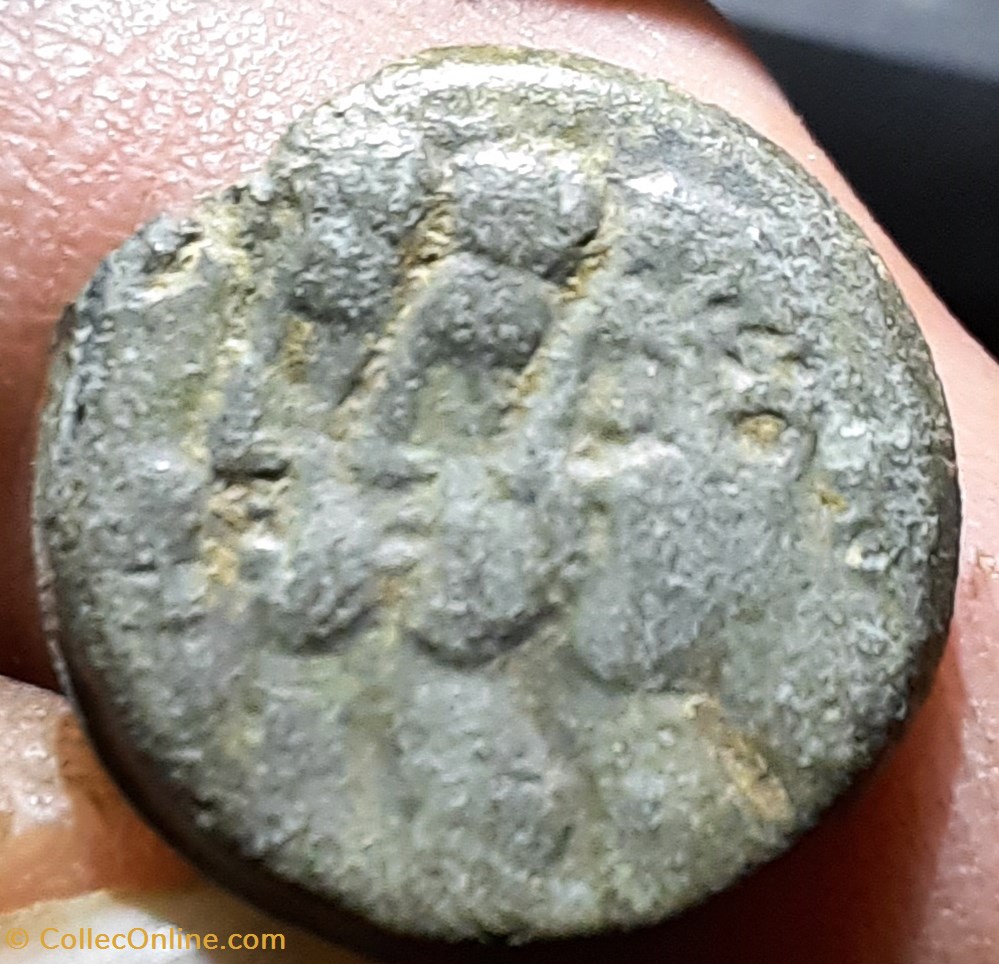 Remes PB A/3 Bustes a g R/Bige avec aurige a g -60-40 D14.8 P2.56g LT8040 monnaies antiquite jc ap celtes remes pb a 3 bustes a g r bige avec aurige a g 60 40 d14 8 p2 56g lt8040