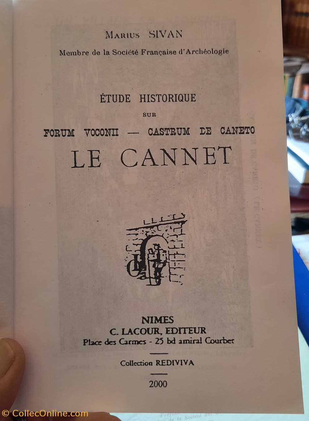 livres bd revues le cannet reedition de louis leon jules marius sivan 2000