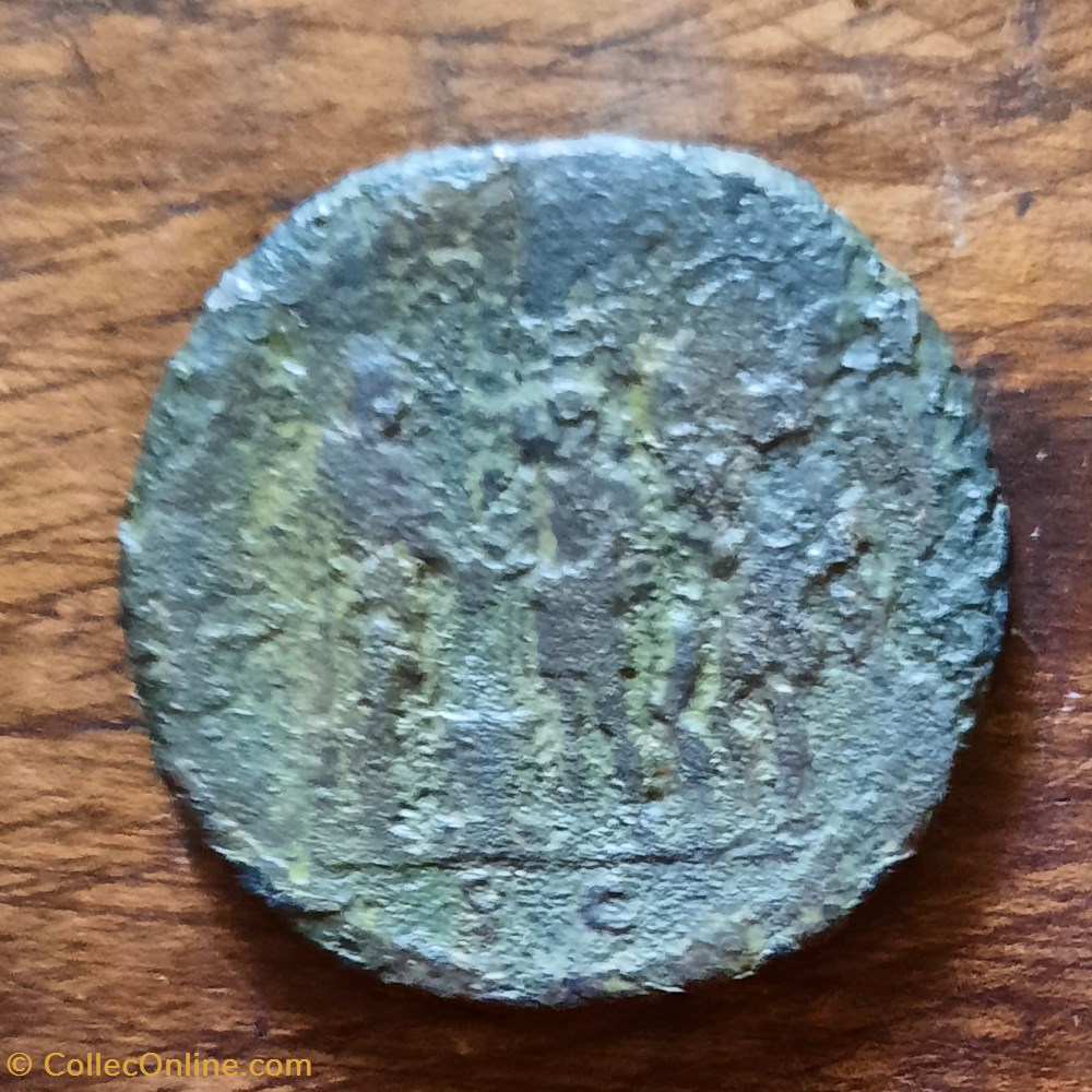 Domitien A/Buste laure a d R/Empereur et 3 soldats +85-86 D35.2 P22.58 RCV 2775 C 501 RIC 2883 monnaie antique av jc ap romaine republicaine imperiale domitien a buste laure a d r empereur et 3 soldats 85 86 d35 2 p22 58 rcv 2775 c 501 ric 2883