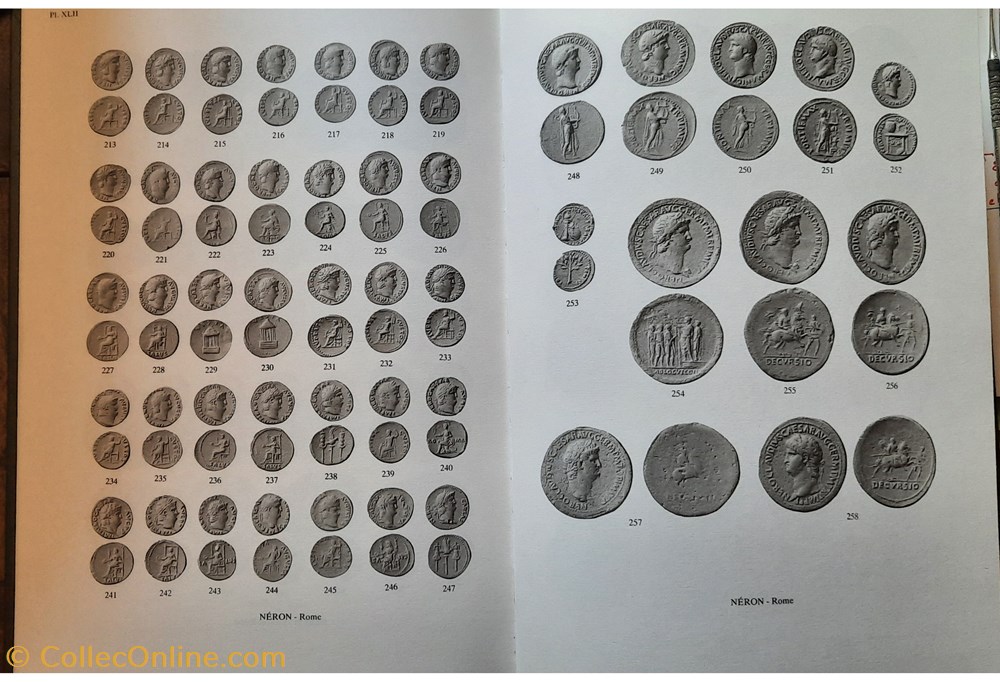 Catalogues des monnaies Empire Romain Tibere a Neron JB GIARD Bibliotheque Nationale 1988 5 livres bd revues catalogues des monnaies empire romain tibere a neron jb giard bibliotheque nationale 1988