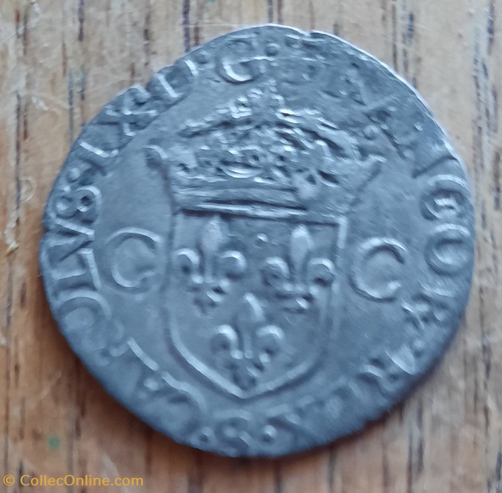 monnaies europe medievale france royales charles ix a douzain au 2c r croix 2lis et 2couronnes