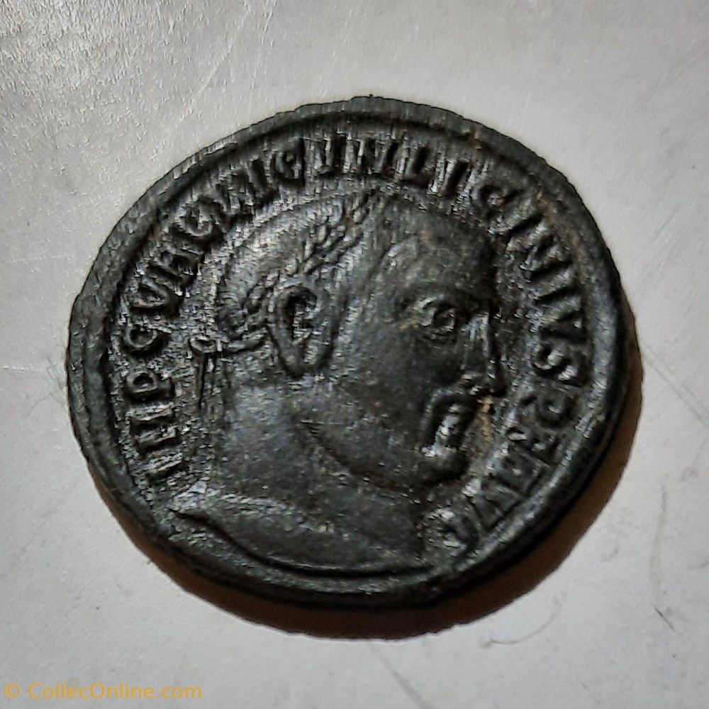 Licinius 1°A/ Tete lauree a d R/ Serapis debout a g +311+313 D22.2 P 4.74g RIC NON LISTEE avec delta monnaie antique jc romaine republicaine imperiale licinius 1 a tete lauree a d r serapis debout a g 311 313 d22 2 p 4 74g ric non listee avec delta