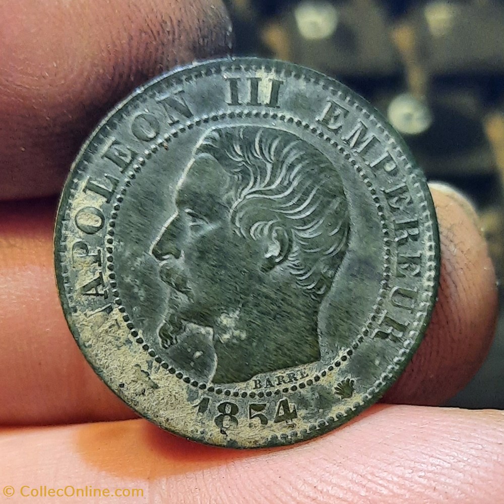 Napoleon 3 A/Tete nue a g R/Aigle D25.2 P 5.09g F116/14 monnaies france modernes napoleon 3 a tete nue a g r aigle d25 2 p 5 09g f116 14