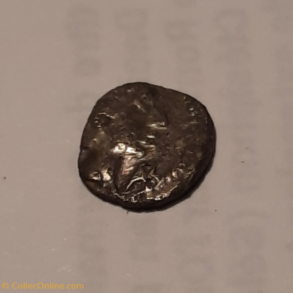 Nimes Obole Volque Arecomique A/Tete a d AR. R/Roue VOLC -40 D9.5 P0.45 Latour 2646 2 monnaie antique av jc ap nimes obole volque arecomique a tete a d ar r roue volc 40 d9 5 p0 45 latour 2646