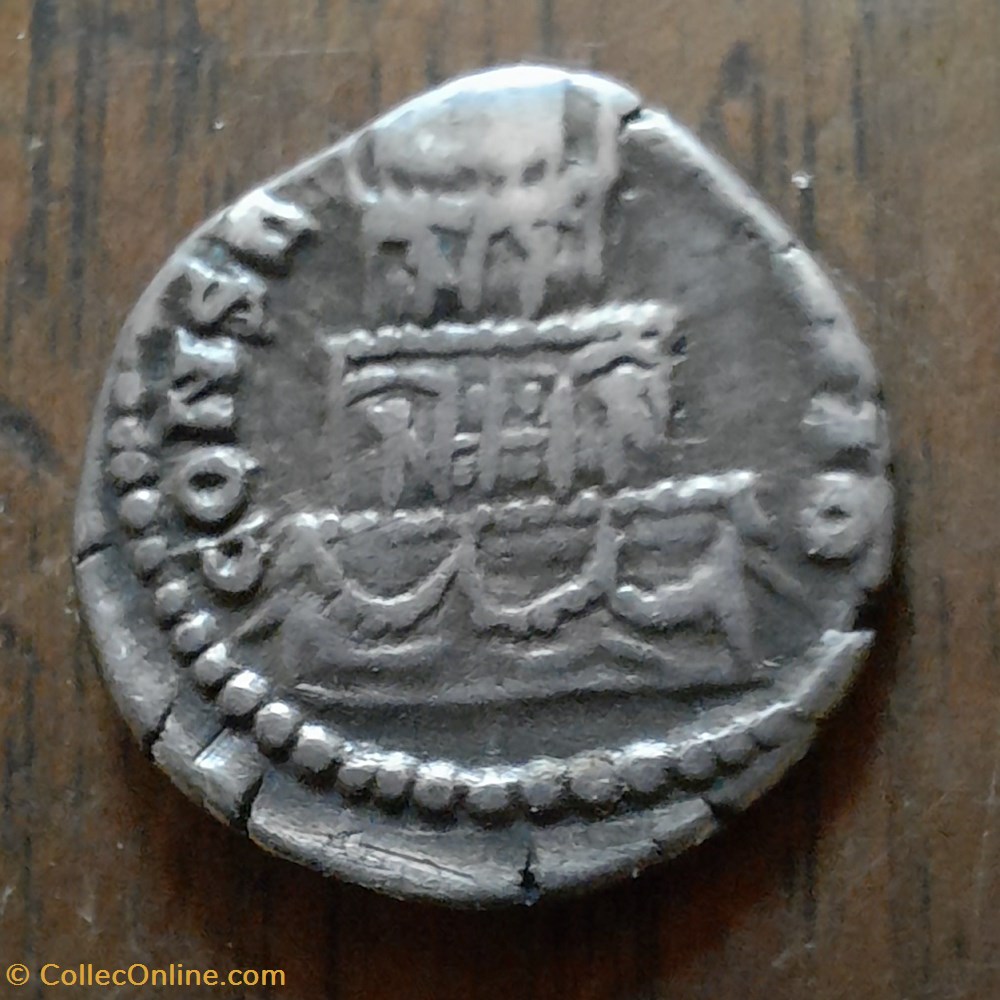monnaie antique av jc ap romaine republicaine imperiale marc aurele a tete nue a d r bucher funeraire 180 d17 5 p2 73 rcv5979 c97 ric275commode