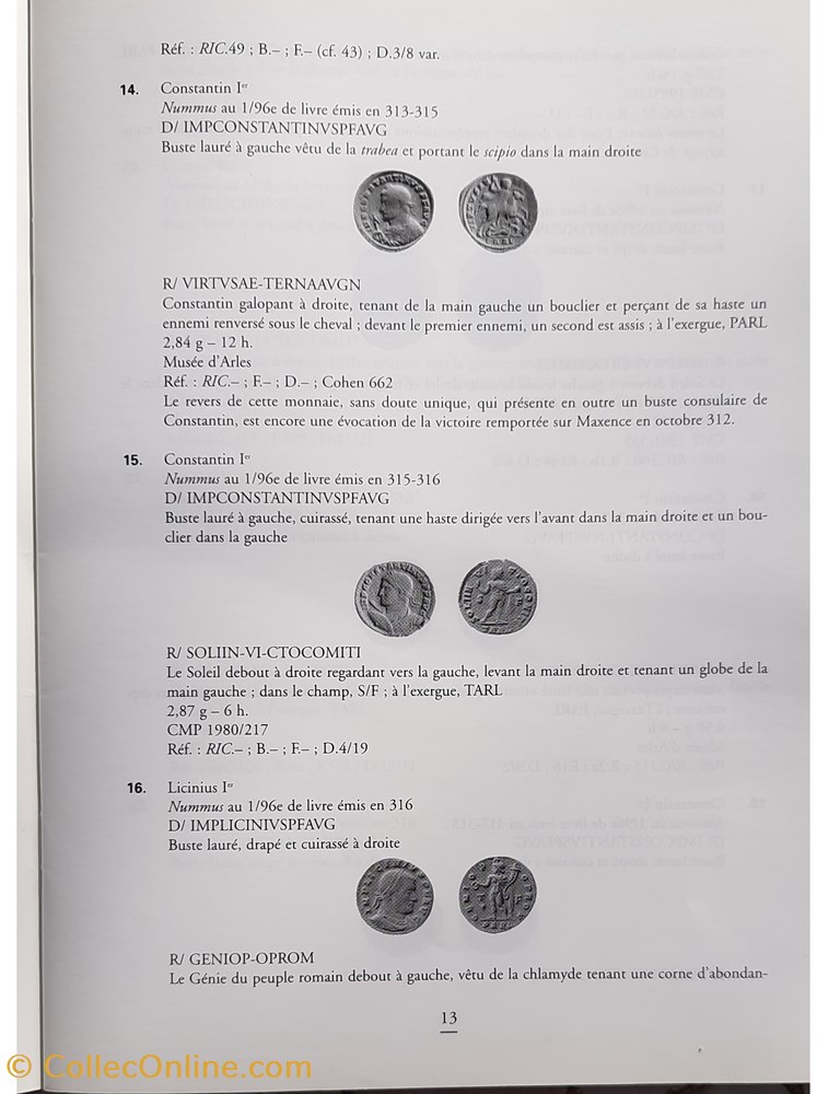 livres bd revues le monnayge d arles a travers les siecles societe francaise de numismatiue 2004
