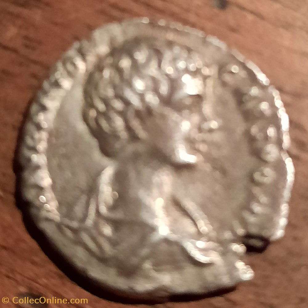 Caracalla A/ Tete nue a d R/Caracalla a g +196 D17.8 P2.78 RCV6677 C505 RIC 13a monnaie antique av jc ap romaine republicaine imperiale caracalla a tete nue a d r caracalla a g 196 d17 8 p2 78 rcv6677 c505 ric 13a