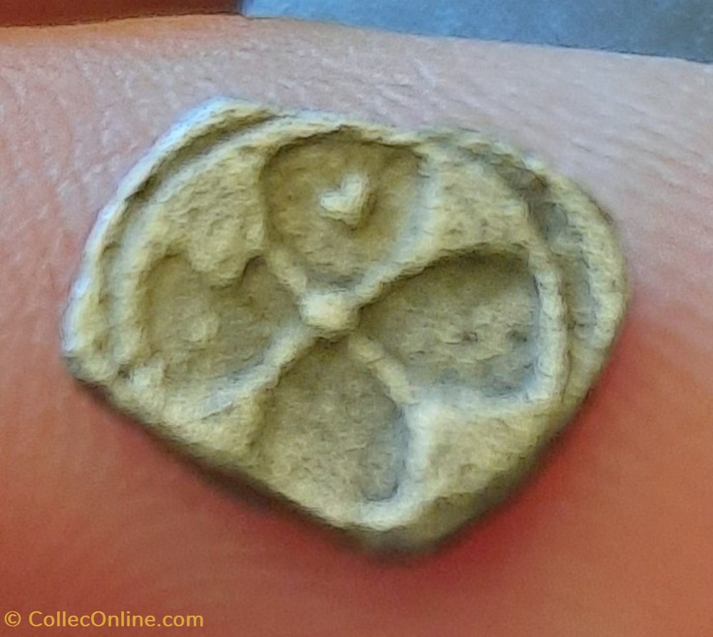 monnaies antiques celtes marseille obole a la tete casquee