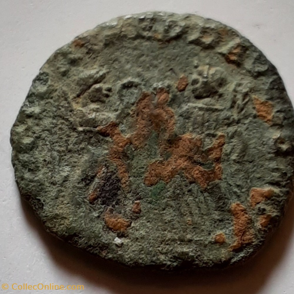 Constans A/Tete diademee a d R/ Victoires face a face +337+350 D14.2 P 1.08g monnaie antiquite av jc ap romaine republicaine imperiale constans a tete diademee a d r victoires face a face 337 350 d14 2 p 1 08g