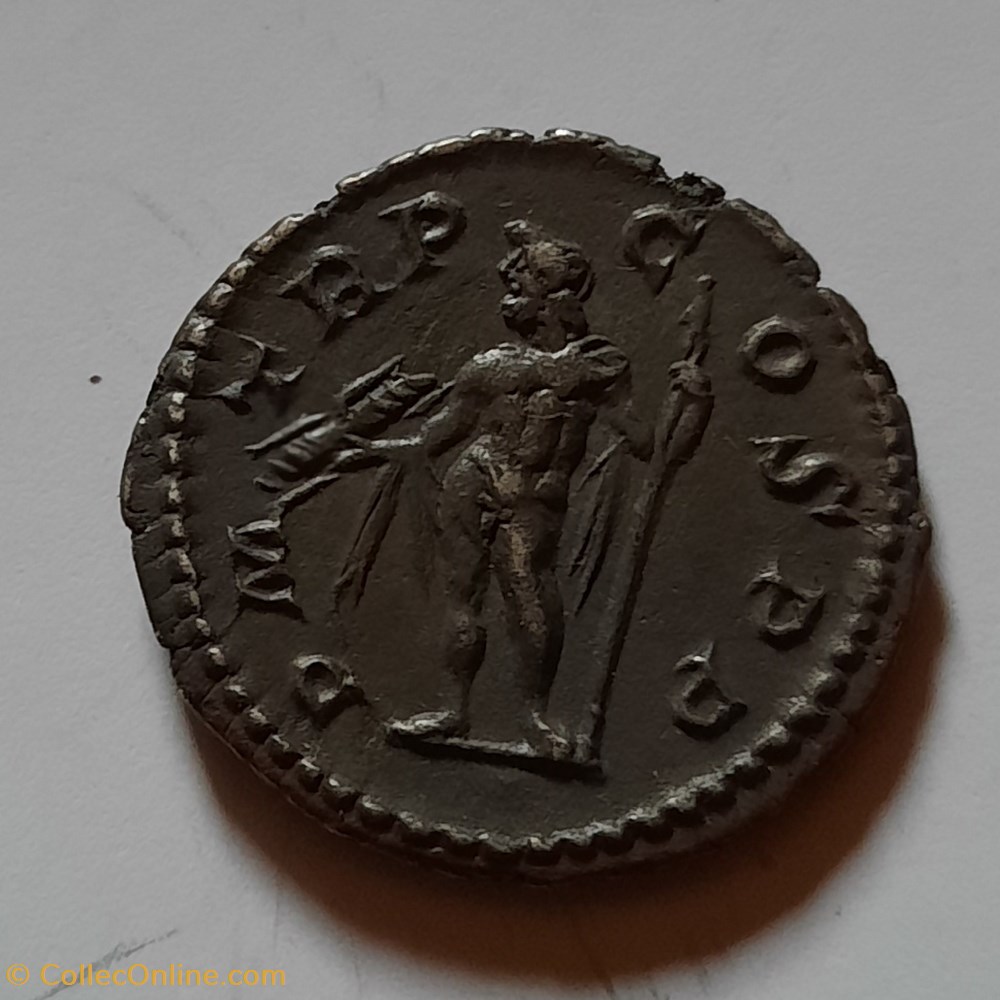monnaie antique av jc ap romaine republicaine imperiale alexandre severe a tete lauree a d r jupiter nu de face d 19 3 p2 78g ric 4 2 71