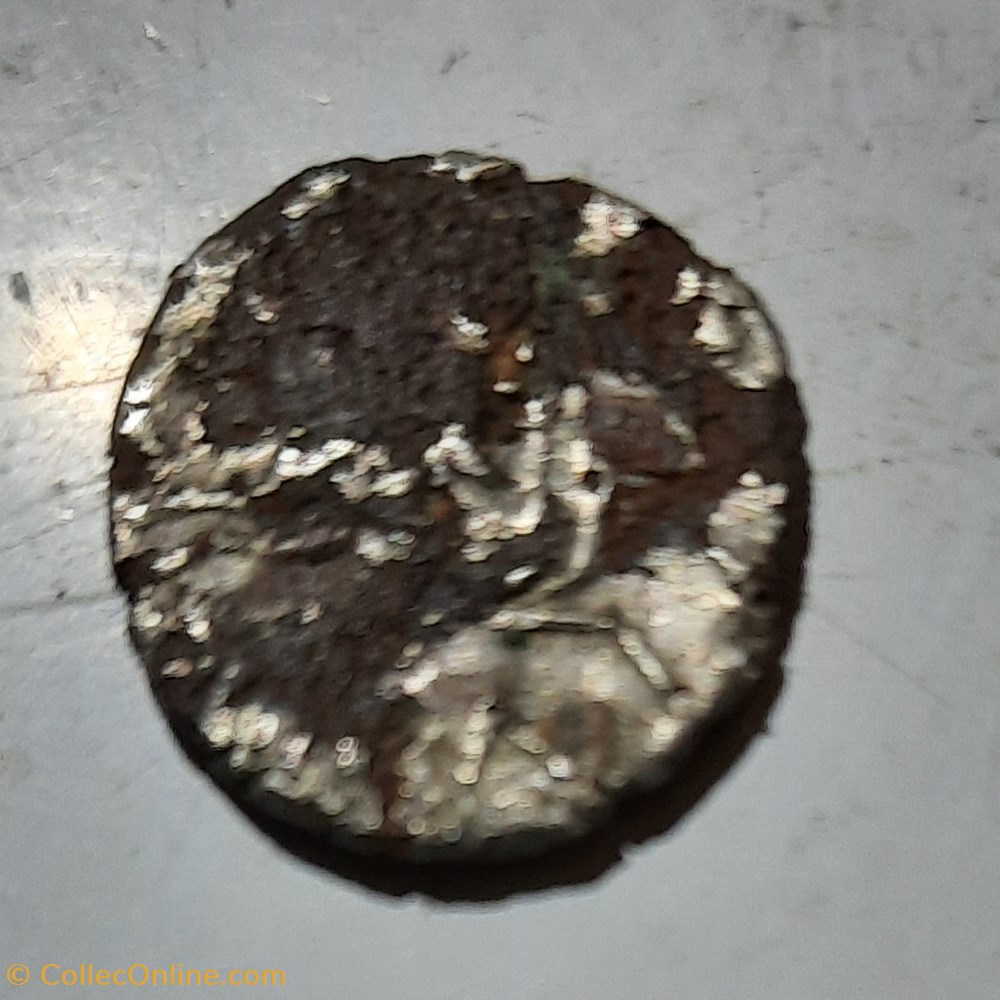 Monnaie Allobroges / Gaule D14.4 P1.49g Argent fourre monnaies antiques monnaie allobroges gaule d14 4 p1 49g argent fourre