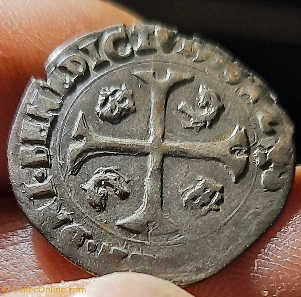 Henri 4 A /Ecu couronne R /Croix echancree D22.7 P2.44g C1565 DY1257 SB4442 monnaies france royales henri 4 a ecu couronne r croix echancree d22 7 p2 44g c1565 dy1257 sb4442