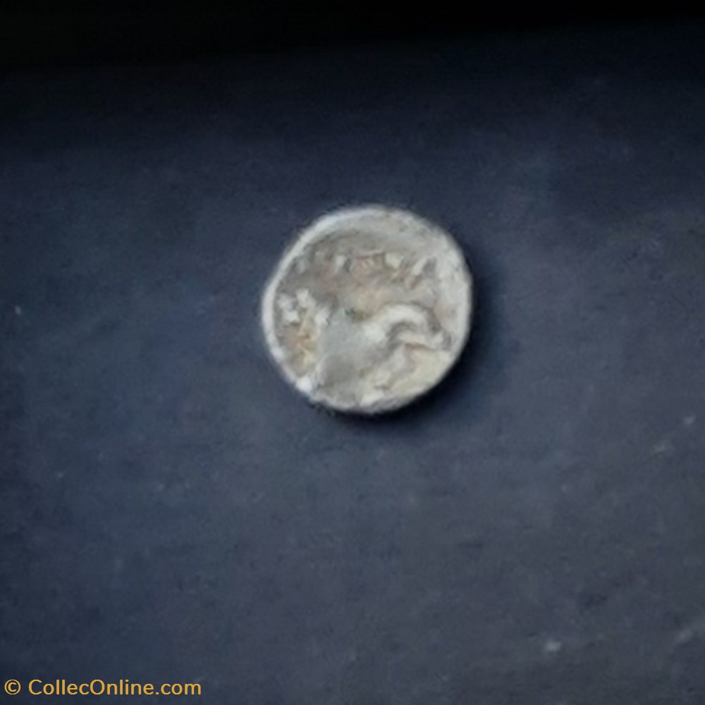 Marseille Drachme legere A/Tete Artemis a d R/Lion a G -125-90 D14.9 P 2.36 Feugere DRM X monnaie antique av jc ap gauloise marseille drachme legere a tete artemis a d r lion a g 125 90 d14 9 p 2 36 feugere drm x