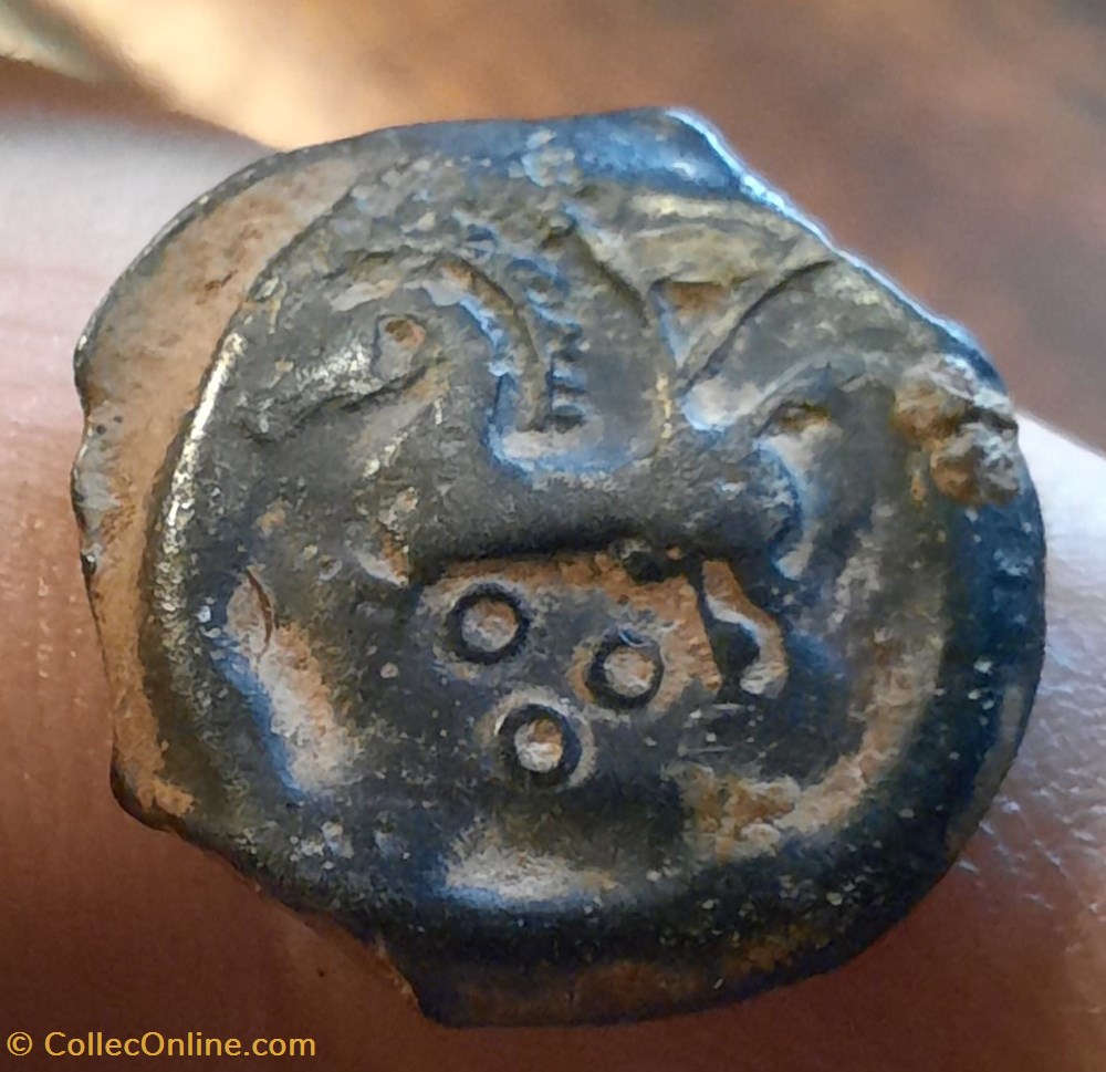 Bituriges cubes incertaine monnaies antiques celtes bituriges cubes incertaine