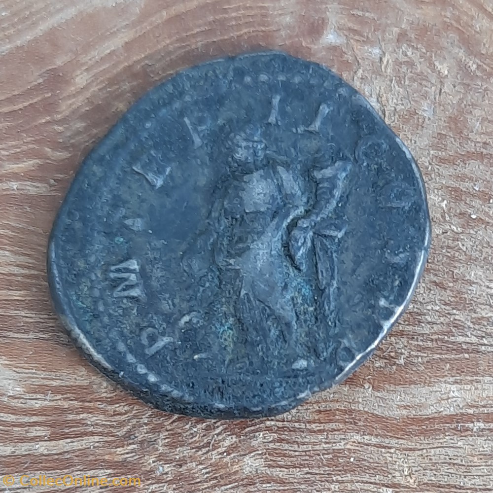Macrin A/Buste laure a d R/L Annone debout a g +218 D19.4 P3.07 RCV7340 C47 RIC26 monnaie antique av jc ap romaine republicaine imperiale macrin a buste laure a d r l annone debout a g 218 d19 4 p3 07 rcv7340 c47 ric26