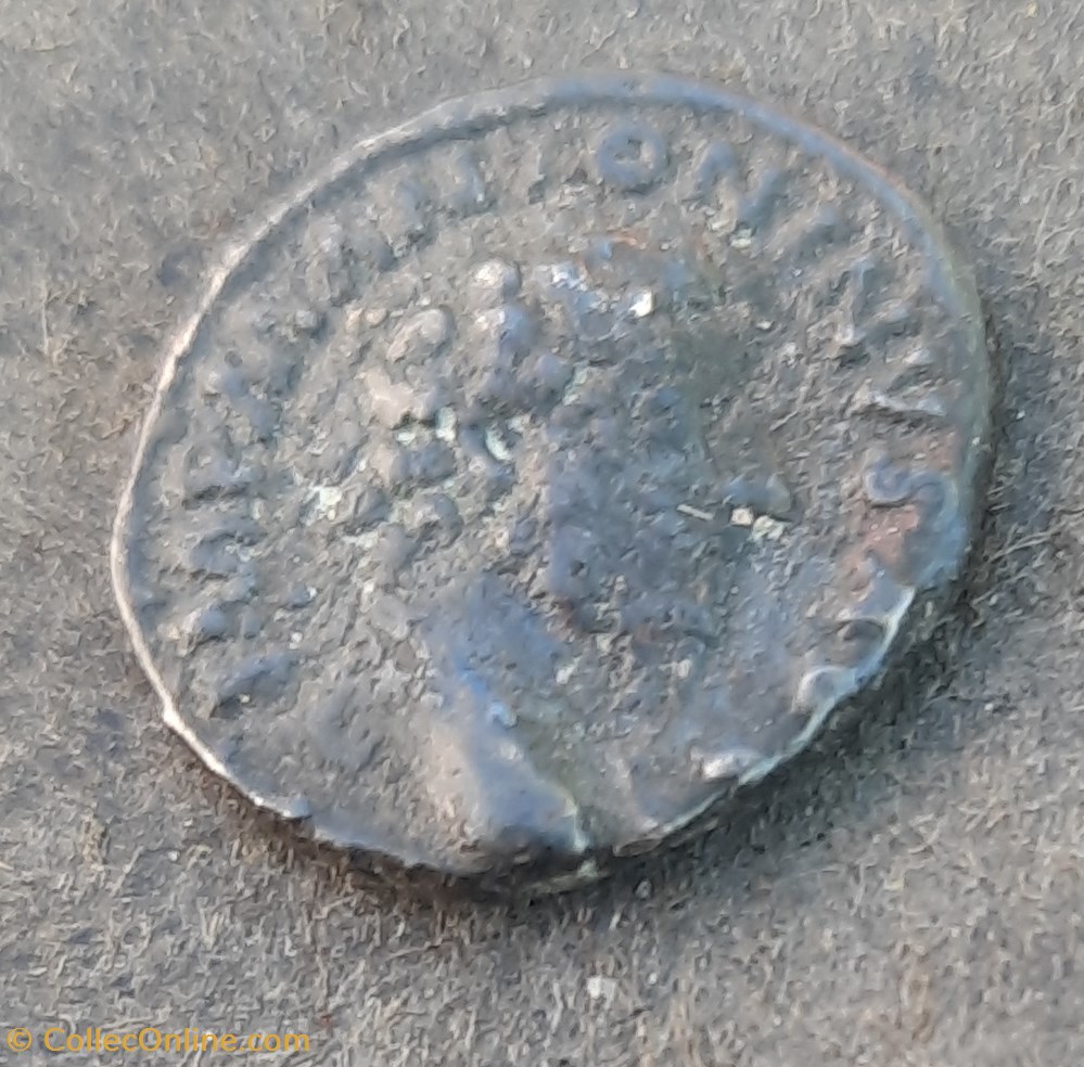 Marc Aurele A/Tete nue a d R/La Providence debout a g +163 D17.5 P 3.06g C525 RIC 73 monnaie antique av jc ap romaine republicaine imperiale marc aurele a tete nue a d r la providence debout a g 163 d17 5 p 3 06g c525 ric 73