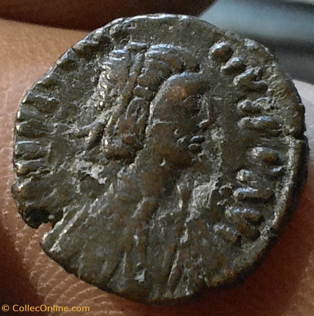Justinien 1° 3 monnaies byzantines a justinien 1