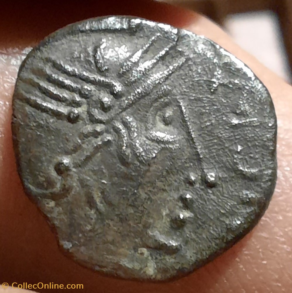 Vallée du Rhone Denier monnaies antiques celtes vallee du rhone denier