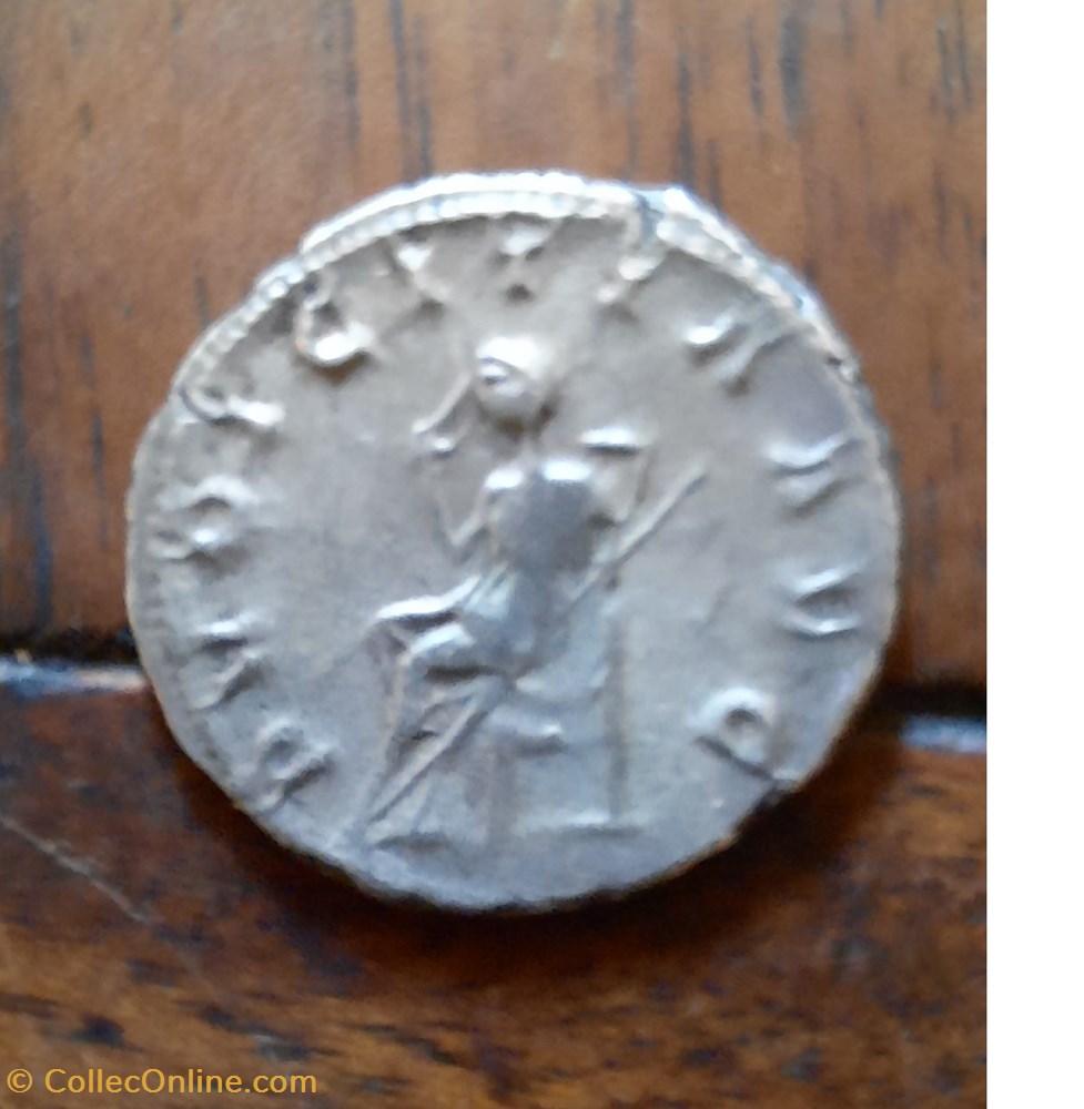 Etruscille A /Buste diademe a d R/La Pudeur assise a g D21.9 P3.69g RCV 9495 C 19 monnaie antique av jc ap romaine republicaine imperiale etruscille a buste diademe a d r la pudeur assise a g d21 9 p3 69g rcv 9495 c 19