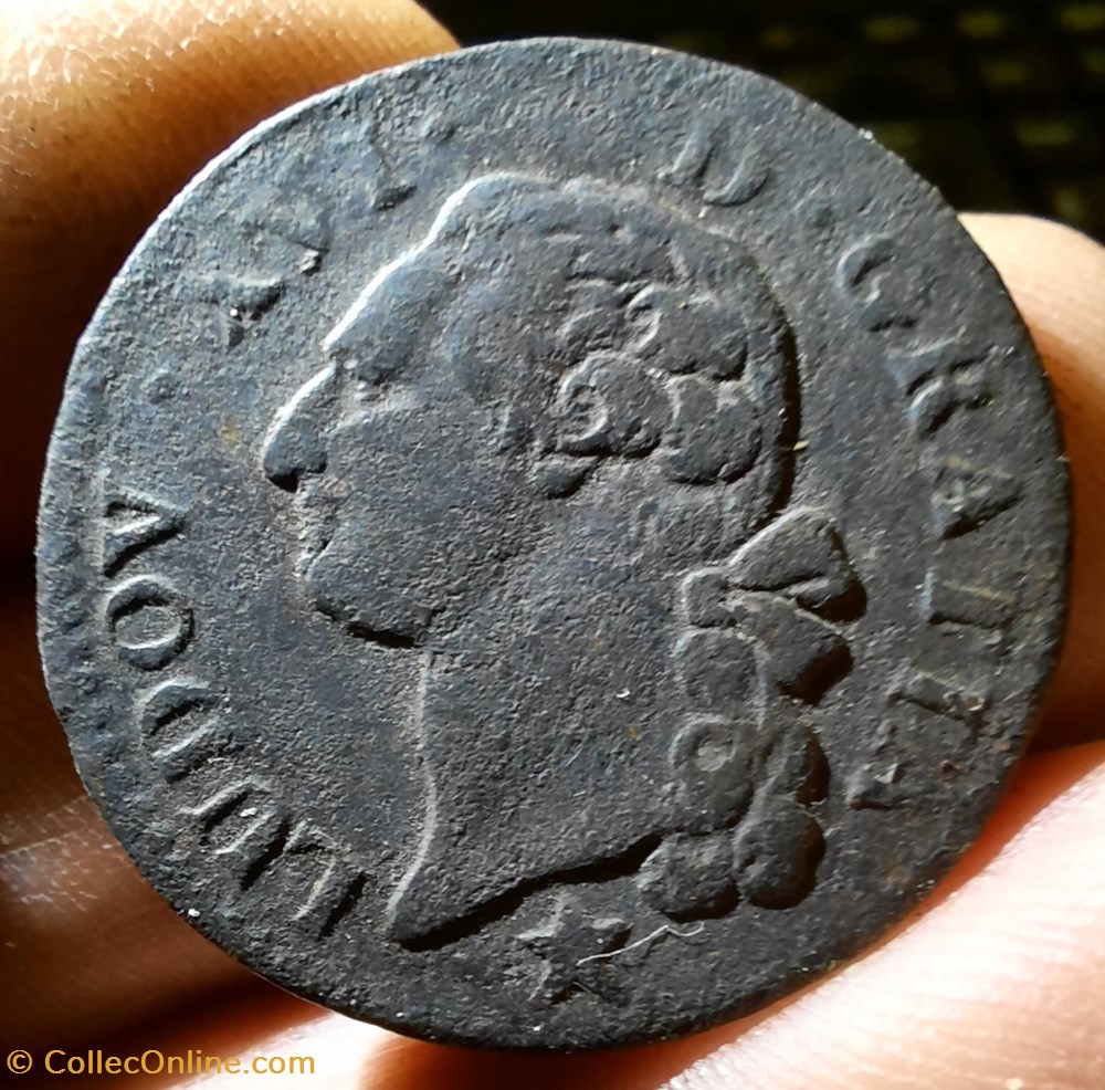 Louis 16 A /Tete nue a g R/ Ecu de France D28.6 P9.11g C2194/2195 DY1714 G350 monnaies royales louis 16 a tete nue a g r ecu de france d28 6 p9 11g c2194 2195 dy1714 g350