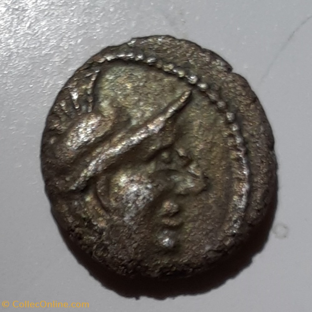 Allobroges Denier A/Tete casquee a d R/Hippocampe a d D12.5 P 2.09g Latour 2917 monnaie antiquite av jc ap gauloise allobroges denier a tete casquee a d r hippocampe a d d12 5 p 2 09g latour 2917