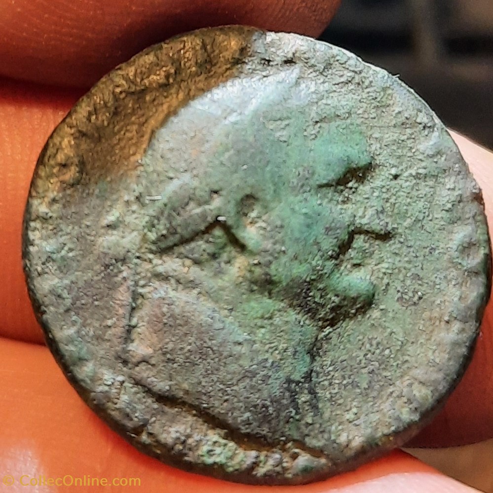 Vespasien A / Tete lauree a d R / Aigle de face +71+72 D25.4 P 9.64g RCV 2362 C481 RIC 747 monnaies antiquite av jc ap romaines republicaines imperiales vespasien a tete lauree a d r aigle de face 71 72 d25 4 p 9 64g rcv 2362 c481 ric 747