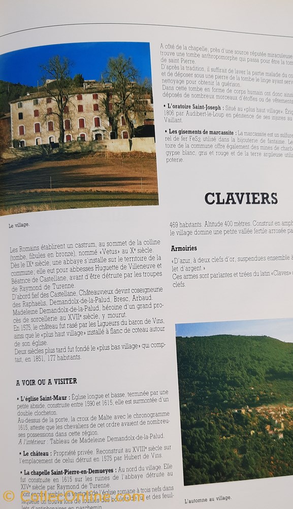 Le Var des collines 1989 edisud Bernard Duplessy et Michel Fraisset 3 livres bd revues le var des collines 1989 edisud bernard duplessy et michel fraisset