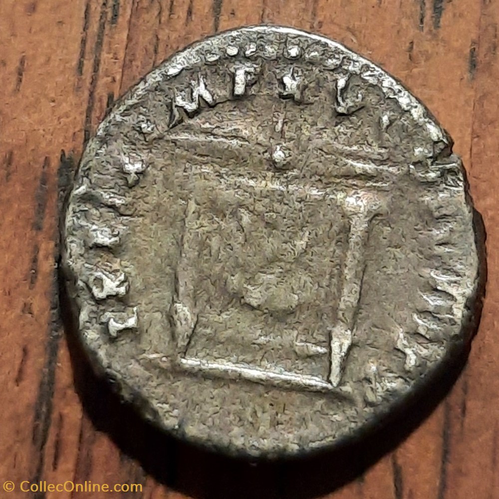 Titus A/Tete lauree a d R/Foudre pose sur un trone +80 D 18.3 P3.12 g RCV2513 C 316 RIC 23a monnaie antique av jc ap romaine republicaine imperiale titus a tete lauree a d r foudre pose sur un trone 80 d 18 3 p3 12 g rcv2513 c 316 ric 23a