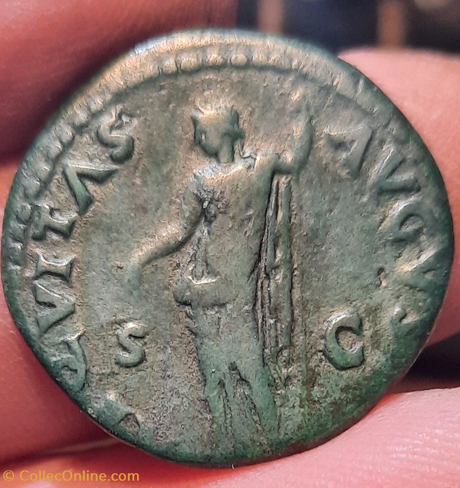 Domitien A/Tete lauree a d R/Equite debout a g +80+81 D26.6 P 9.78g RIC 322(titus) bmcre 318 monnaies antiquite av jc ap romaines republicaines imperiales domitien a tete lauree a d r equite debout a g 80 81 d26 6 p 9 78g ric 322 titus bmcre 318