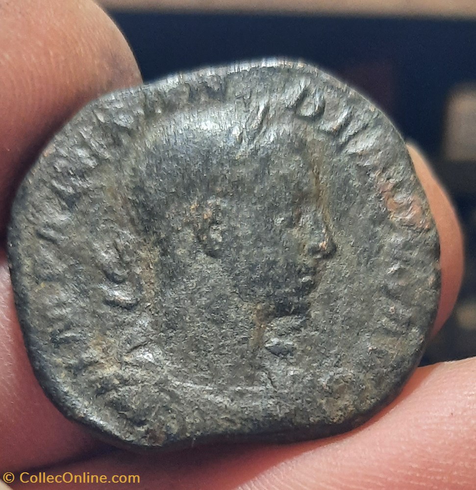 Alexandre Severe A/Buste laure a d R/Esperace a g D29.3 P17.93g C547 RIC 648b RCV 8019 monnaies antiquite av jc ap romaines republicaines imperiales alexandre severe a buste laure a d r esperace a g d29 3 p17 93g c547 ric 648b rcv 8019