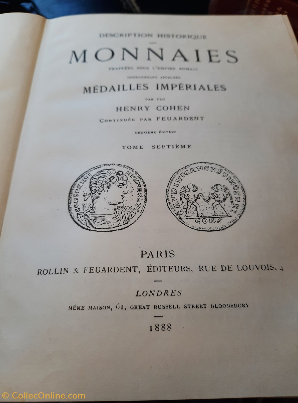 livres bd revues reedition h cohen de 1880