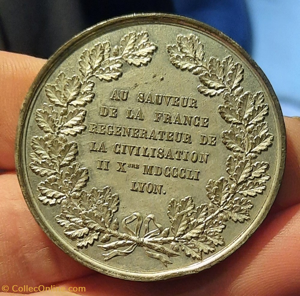 LE PRINCE LOUIS NAPOLEON BONAPARTE medailles le prince louis napoleon bonaparte