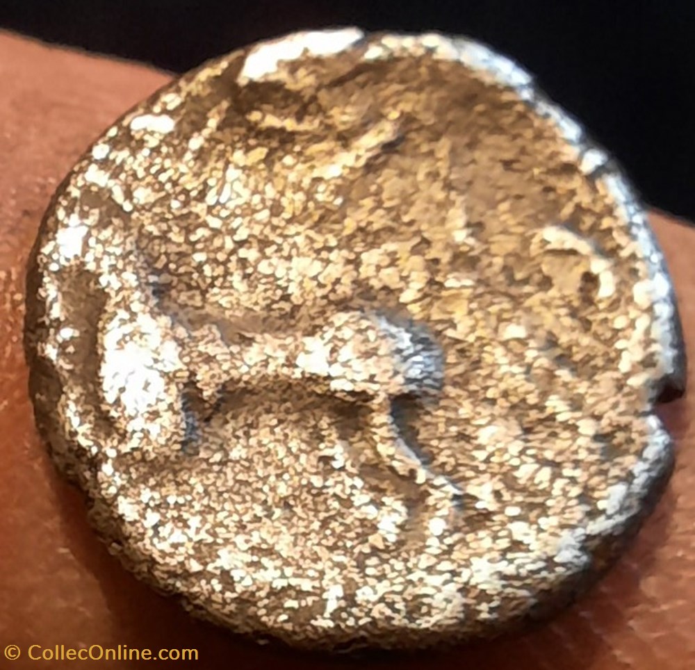 Vallee du Rhone Denier ? monnaies antiques celtes vallee du rhone denier