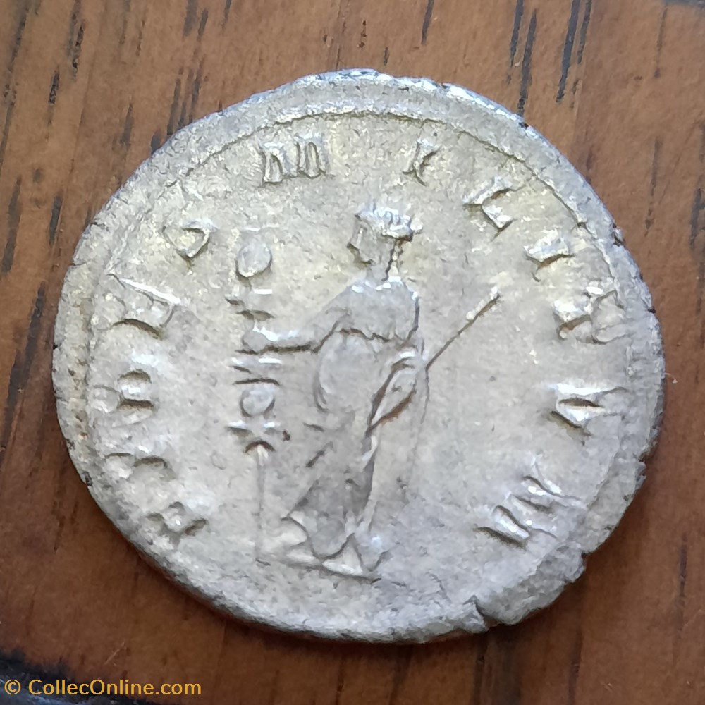 Gordien3 A/Buste radie a d R/La Fidelite debout a g +238 D22.5 P4.73g RCV8609 C83 RIC1 monnaie antique av jc ap romaine republicaine imperiale gordien3 a buste radie a d r la fidelite debout a g 238 d22 5 p4 73g rcv8609 c83 ric1