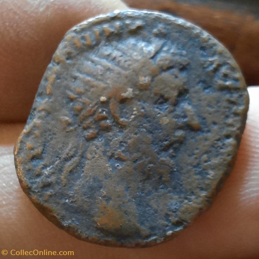Rome Marc Aurele Dupondius monnaies antiques rome marc aurele dupondius