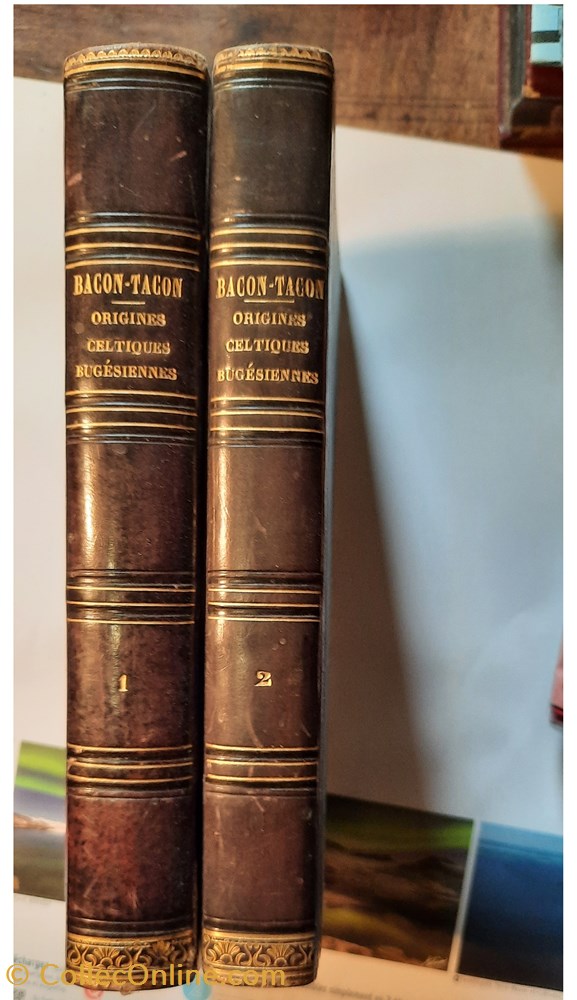 Recherche sur les origines Celtiques du Bugey par Pierre Bacon Tacon 1797 imprimerie Didot Paris livres bd revues recherche sur les origines celtiques du bugey par pierre bacon tacon 1797 imprimerie didot paris