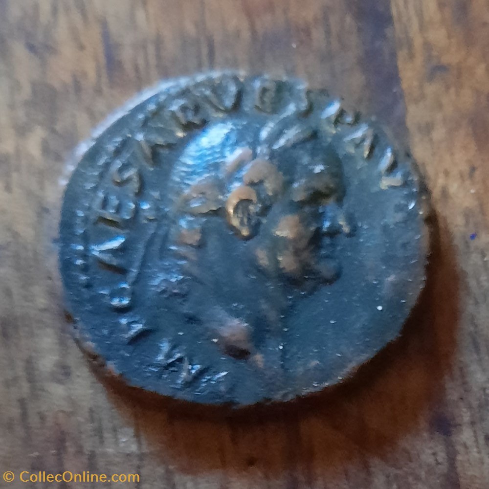 Vespasien A/Tete lauree a d R/ Esperance marchant a g D 27.8 P 11.31 C457 RIC 894 monnaie antique av jc ap romaine republicaine imperiale vespasien a tete lauree a d r esperance marchant a g d 27 8 p 11 31 c457 ric 894