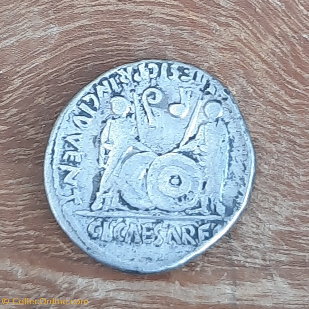 Auguste A/Tete lauree a d R Lucius et Caius +2 +12 D18 P3.62 RCV1597 RIC208 C43 monnaie antique av jc ap romaine republicaine imperiale auguste a tete lauree a d r lucius et caius 2 12 d18 p3 62 rcv1597 ric208 c43