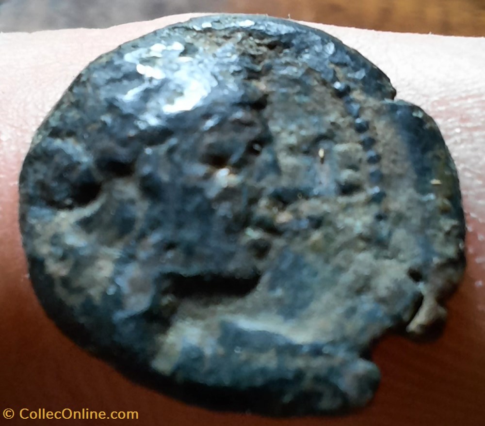 monnaies antiques celtes marseille petit bronze