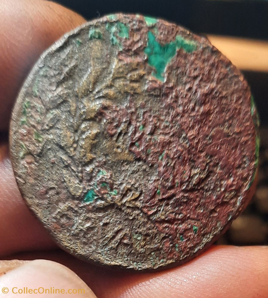 Auguste A/Couronne de chene R/Legende entourant sc D35.6 P 21.84g C377 RIC 380 BMC134 monnaies antiquite av jc ap romaines republicaines imperiales auguste a couronne de chene r legende entourant sc d35 6 p 21 84g c377 ric 380 bmc134