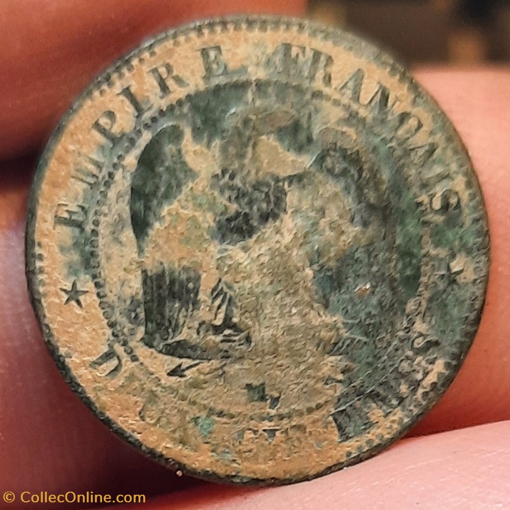 Napoleon 3 A/Tete nue g R /Aigle D20.1 P1.82g F107/36 monnaies france modernes napoleon 3 a tete nue g r aigle d20 1 p1 82g f107 36