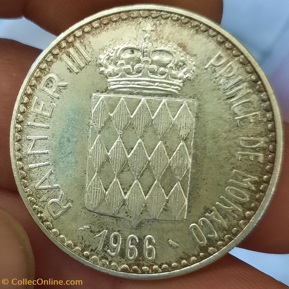 Monaco 10 Francs monnaies monde monaco 10 francs