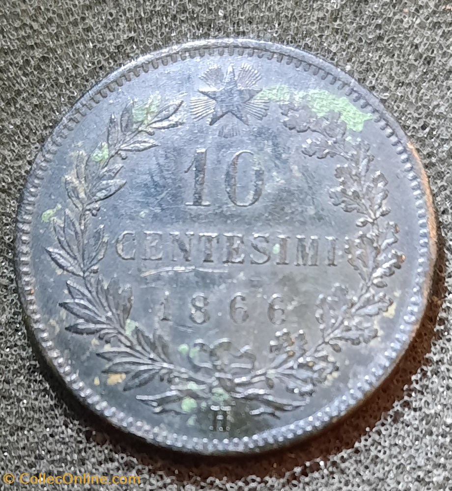 Emmanuel II A/Tete nue a g R / Legende 3 lignes D30.1 P10.01g Mont237 monnaies monde italie emmanuel ii a tete nue a g r legende 3 lignes d30 1 p10 01g mont237