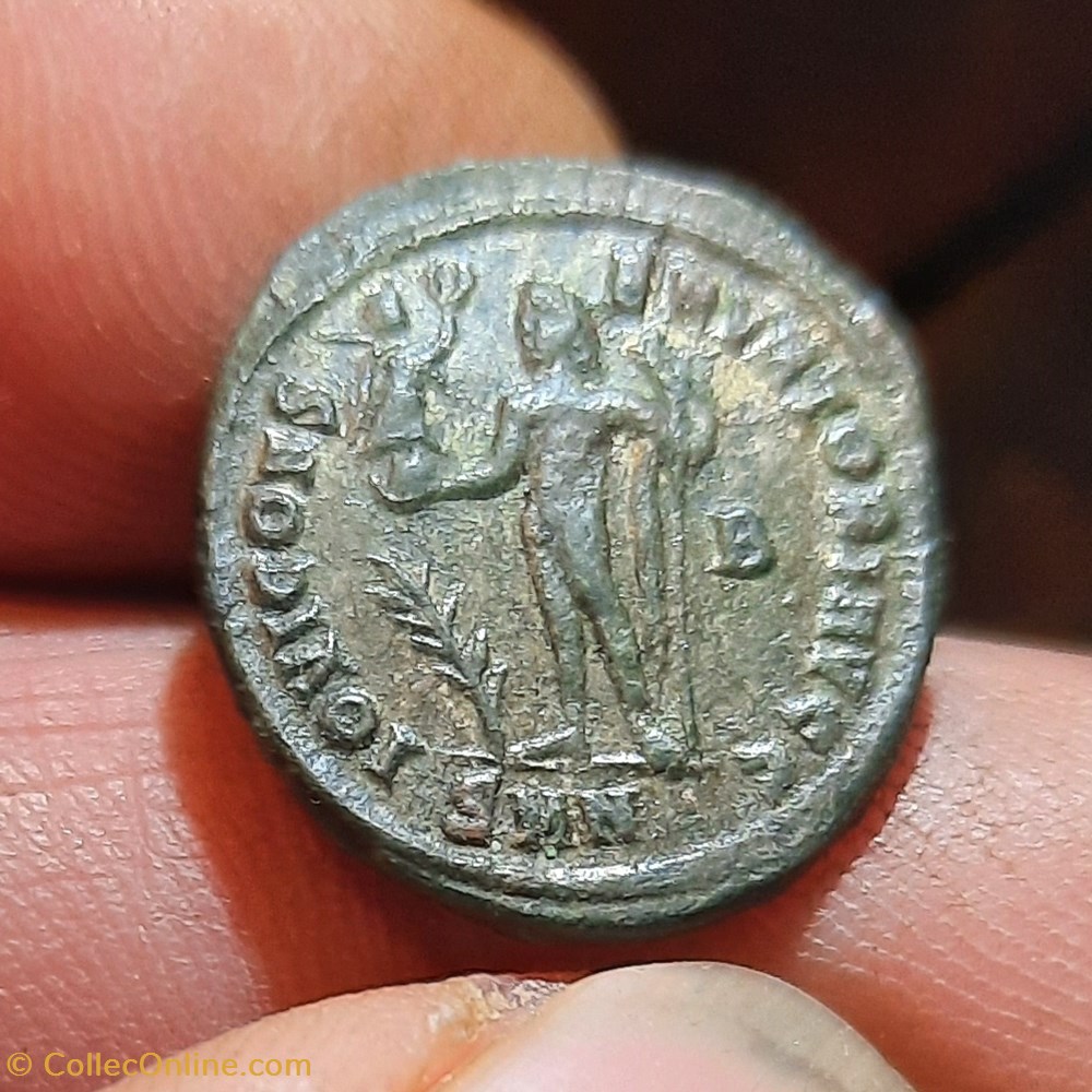 Constantin 2 A/ Buste laure a g R/Jupiter debout a g +317+320 D20 P3.57g RIC 28(R4) NBD 69758 monnaies antiquite av jc ap romaines republicaines imperiales constantin 2 a buste laure a g r jupiter debout a g 317 320 d20 p3 57g ric 28 r4 nbd 69758