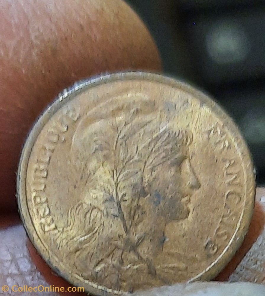 Troisieme Republique A/ Buste Liberte R/Branche d olivier D15.1 P1g F105/14 monnaies france modernes troisieme republique a buste liberte r branche d olivier d15 1 p1g f105 14