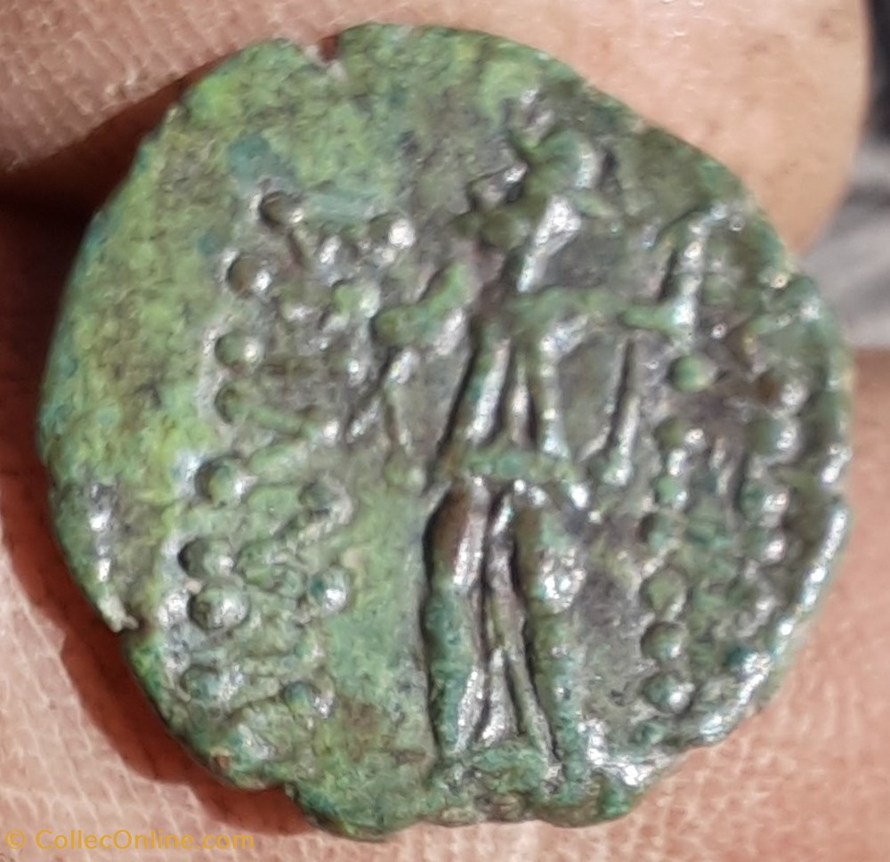 Messembria Thrace 2 monnaies antiques messembria thrace
