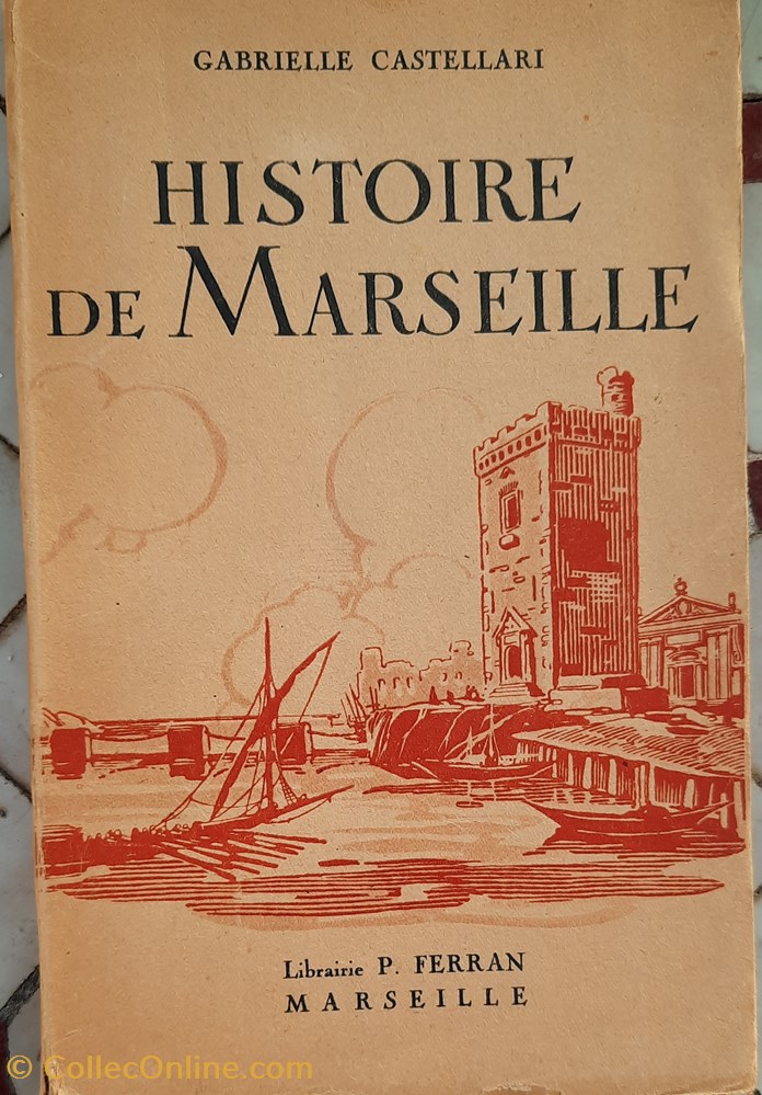 livres bd revues histoire de marseille gabrielle castellari 1945 librairie paul ferran marseille