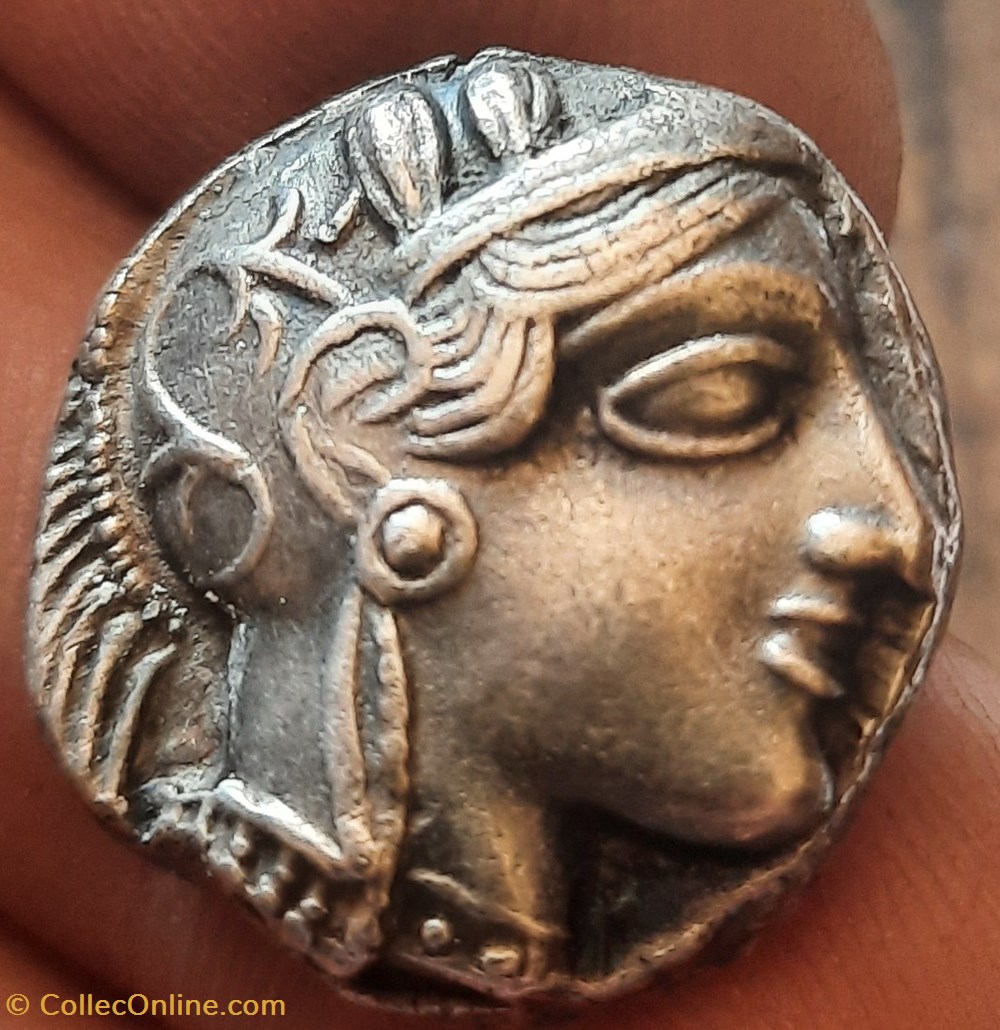 Athénes Tetradrachme 5 monnaies antiques athenes tetradrachme